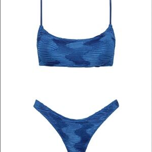 Triangl Swimwear Mica Seren Bikini Set with Textured Design